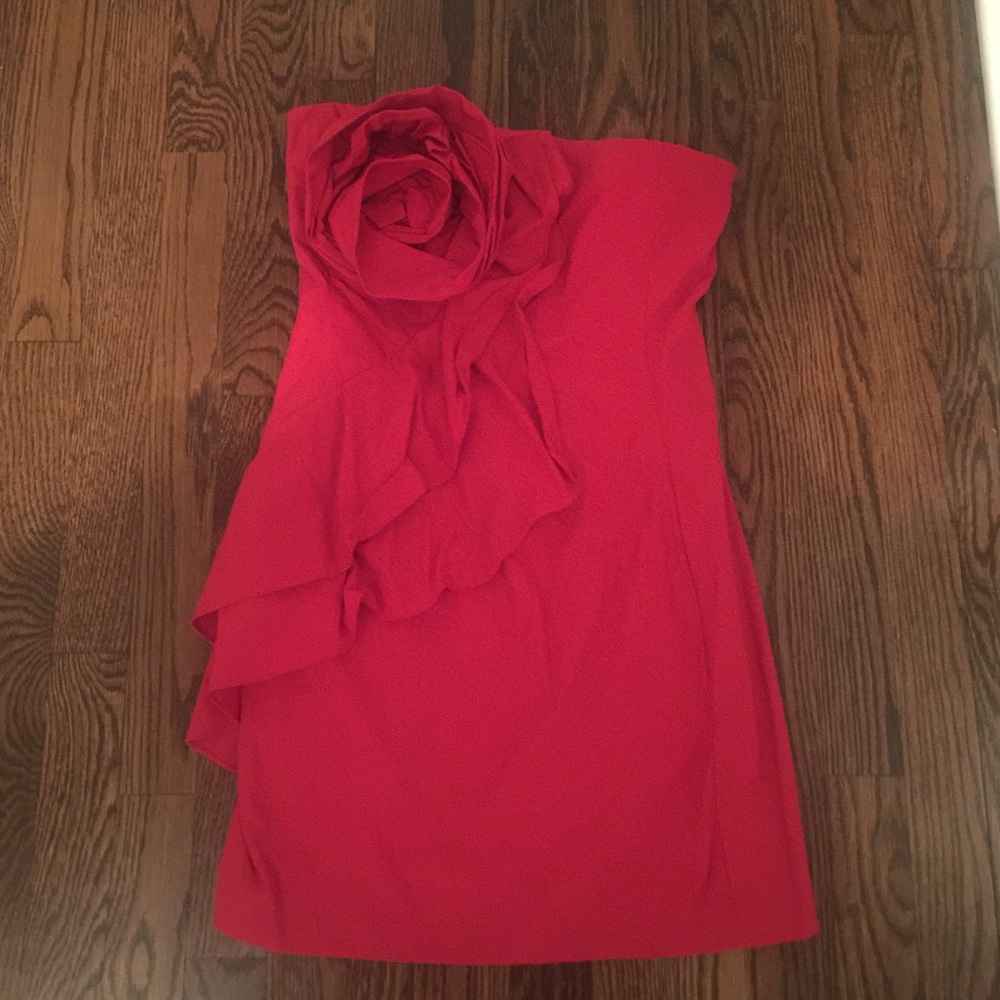 Pearl Georgina Chapman Rosette Dress